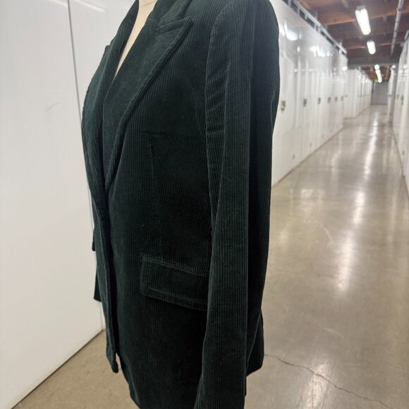 Kate Spade Hunter Green corduroy Blazer sz 8 - Picture 3 of 6